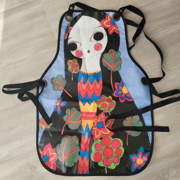 Art smock apron adjustable kid/adult - Picture 1 of 1